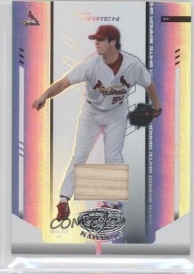 2004 Leaf Certified Materials White Mirror Bat 41/100 Dan Haren #47 0t2