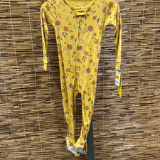 Carter's Toddler Girls One-Piece Floral-Print 100 Snug-Fit Footed Pajamas - Flo