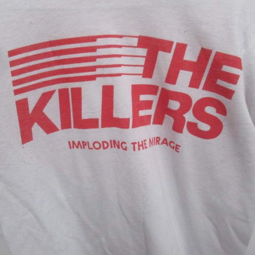 The Killers Imploding The Mirage 2022 Tour Ringer Shirt Herren Small Promo rot - Bild 2 von 5