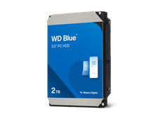 Blue 2TB Desktop Hard Disk Drive - 7200 RPM SATA 6Gb/s 256MB Cache 3.5 Inch - WD