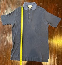 Brunello Cucinelli Made in Italy 100 Cotton Polo - Dark Blue - Sz XL