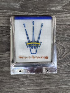 Seeburg Q100 Jukebox Mechanism Cover Emblem