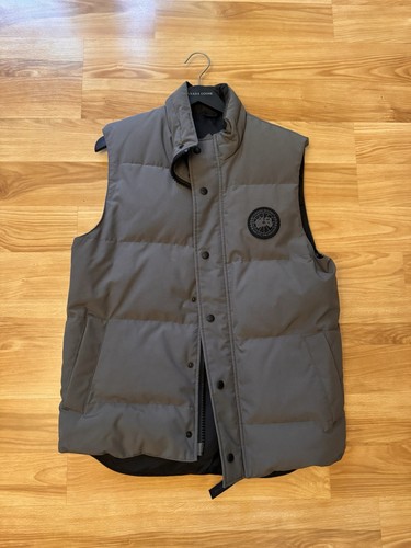Canada Goose Garson Vest Graphite Black Label Medium