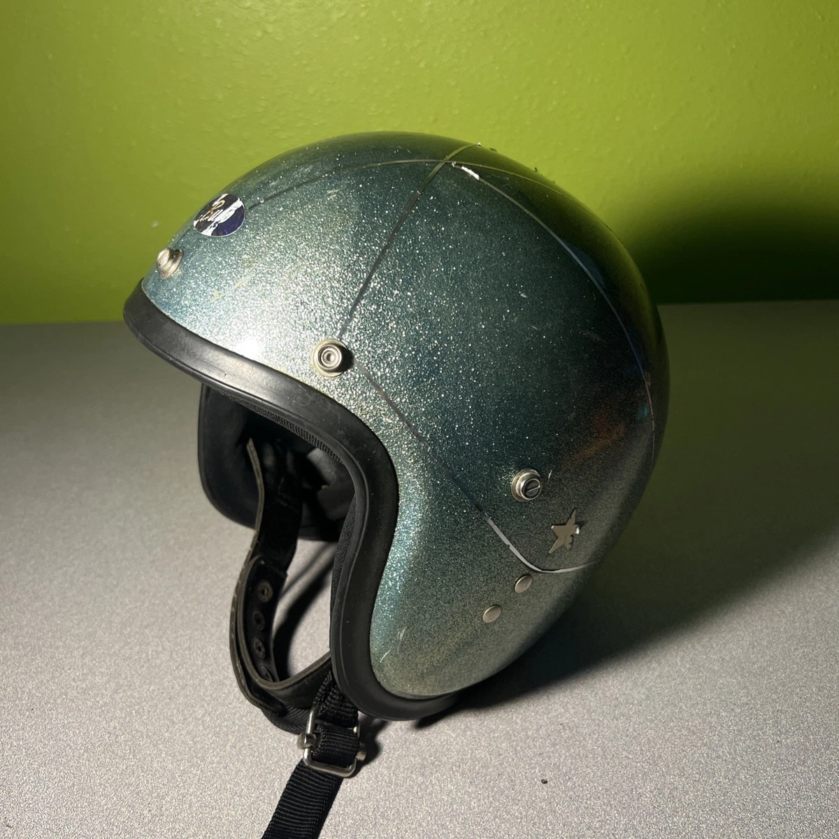 Green Vintages Helmets for sale | eBay