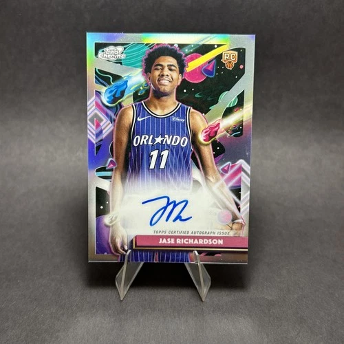2025 Topps Cosmic Chrome Jase Richardson Base (RAW)