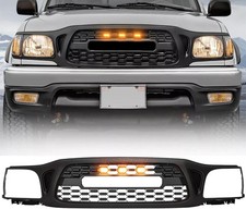 For 2001-2004 Toyota Tacoma 4x4 Style Front Grill With Led Lights Letters