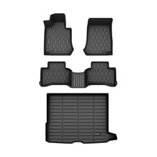 Kagu Floor Liners for Mercedes Benz GLC Floor Mats & Cargo Liner Compatible with 2016-2022 Mercedes Benz GLC Cargo Ma...