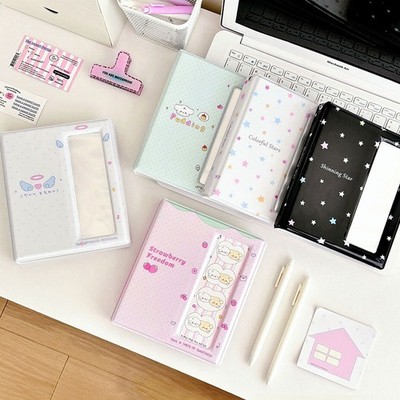 Photo Album For 40Pcs 2x6 Inch Photo Strips Bookmark 20Pcs 4x6 4R Photo Holder