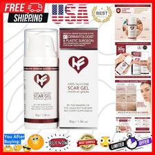Silicone Scar Gel Cream for Surgical Scars - Medical Grade Scar Treatment ...