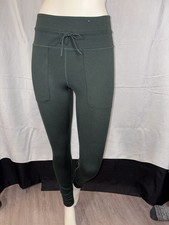 Women  s Black High Waist Leggings S/M Small Medium Soft Stretch Pull On Pants