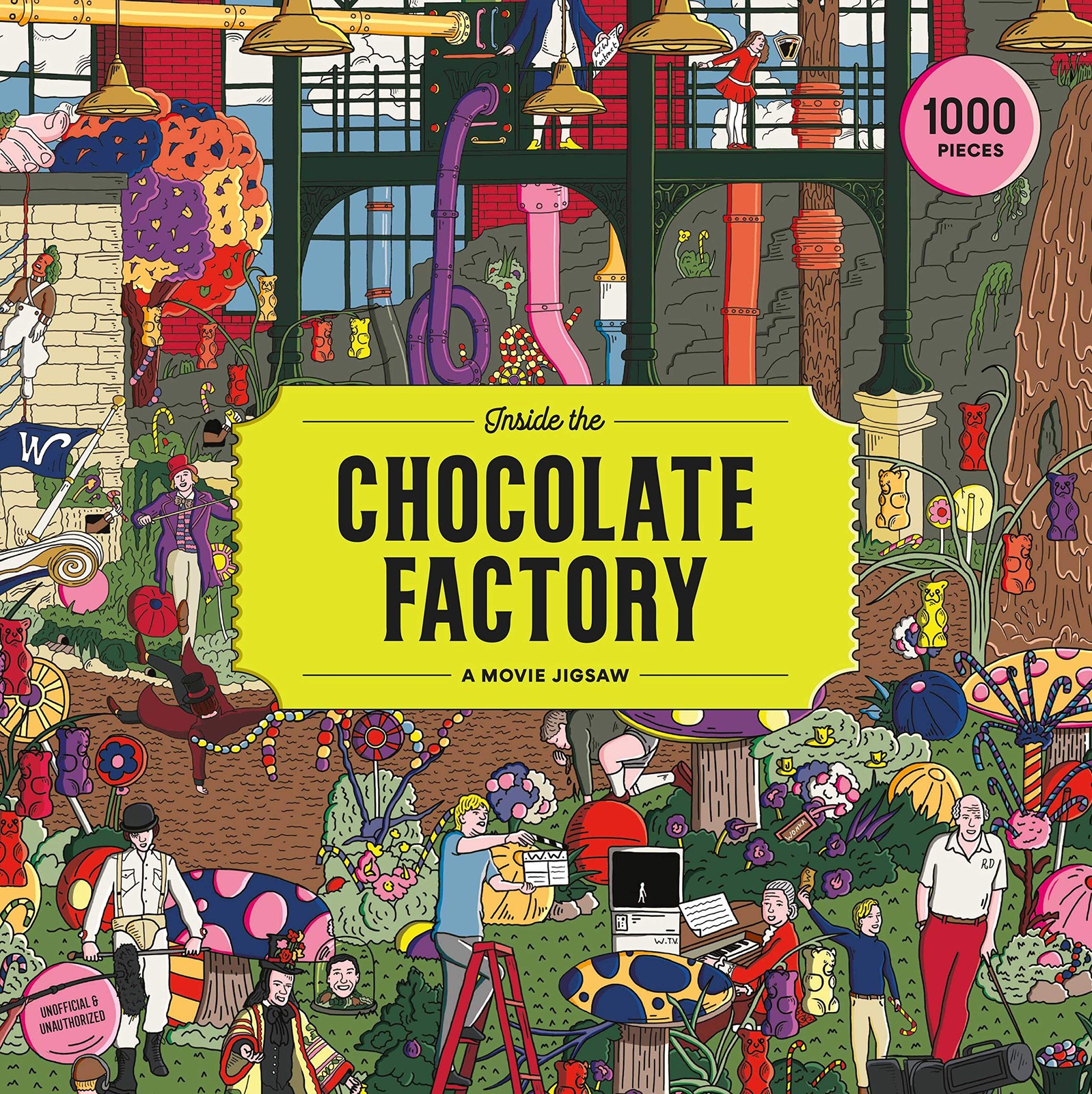 Inside the Chocolate Factory 1000 Piece Puzzle by Little White Lies (Jigsaw) - Image 8