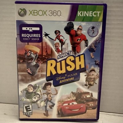 Kinect Rush: A Disney Pixar Adventure (Xbox 360, 2012) Complete, CIB -Tested