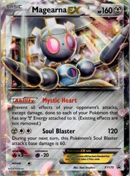 Magearna EX - XY175 - XY Black Star Promo