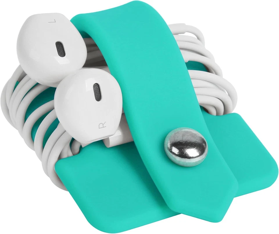 Organizador de cable Soporte para auriculares Envoltura para auriculares Organizador Auriculares Auriculares Auriculares Foto 3 de 4