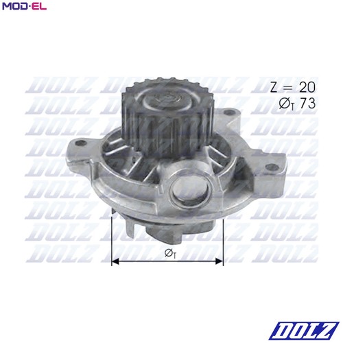 WATER PUMP ENGINE COOLING A280 FOR VW LT28-50/ /Bus/Van/Platform ...