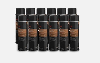 12 Cans 3M Professional Grade Rubberized Auto Undercoating 03584 - 16 oz Black