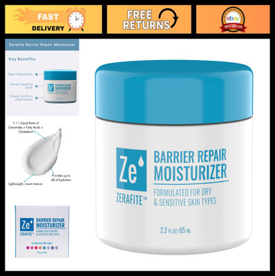 Barrier Repair Face Moisturizer for Dry & Sensitive Skin - 2.2 fl. oz. Hydrating