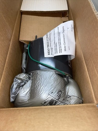 Emerson 1861, Condenser Fan New Old Stock , 1/3 HP, 1075 RPM, See Label In Pics