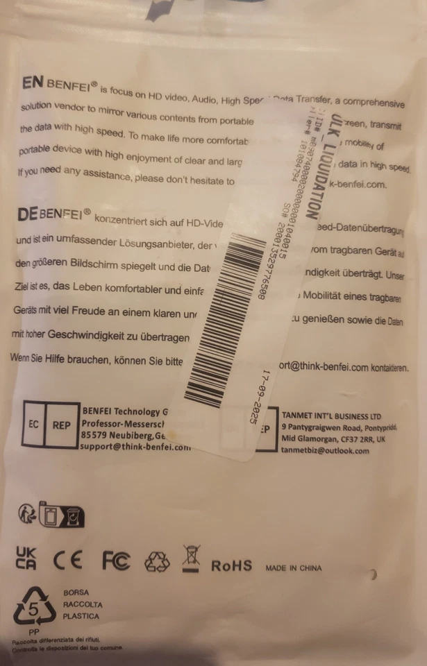 BENFEI USB C to VGA Adapter Thunderbolt 3/4 to VGA Adapter Compatible with iP... - Image 2 of 2