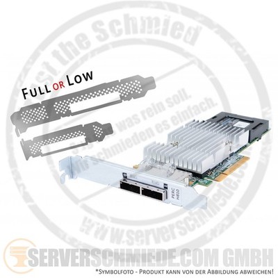 Dell 0NDD93 PERC H810 6G SAS SATA 1GB PCIe x8 Raid Controller HDD SSD Raid: 0, 1