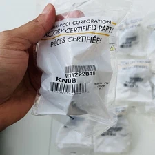 OEM Whirlpool Range Surface Burner Knob W11222048 BLACK Sealed (10 Available)