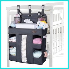 XL Hanging Diaper Caddy Organizer  Sturdy and Durable Baby Organizer   Diaper...