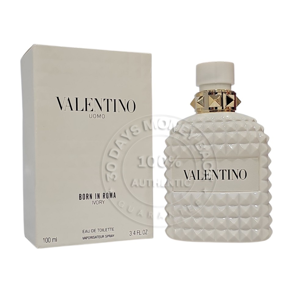 Valentino Uomo Born in Roma Ivory Eau de Toilette 3.4 oz / 100 ml