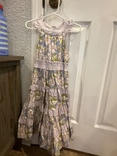 Matilda Jane Dream Chasers Off to Wonderland Maxi Dress 4 Girls long purple
