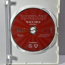 Rock Band Track Pack: Vol. 2 (Nintendo Wii, 2008) TESTED - NO MANUAL
