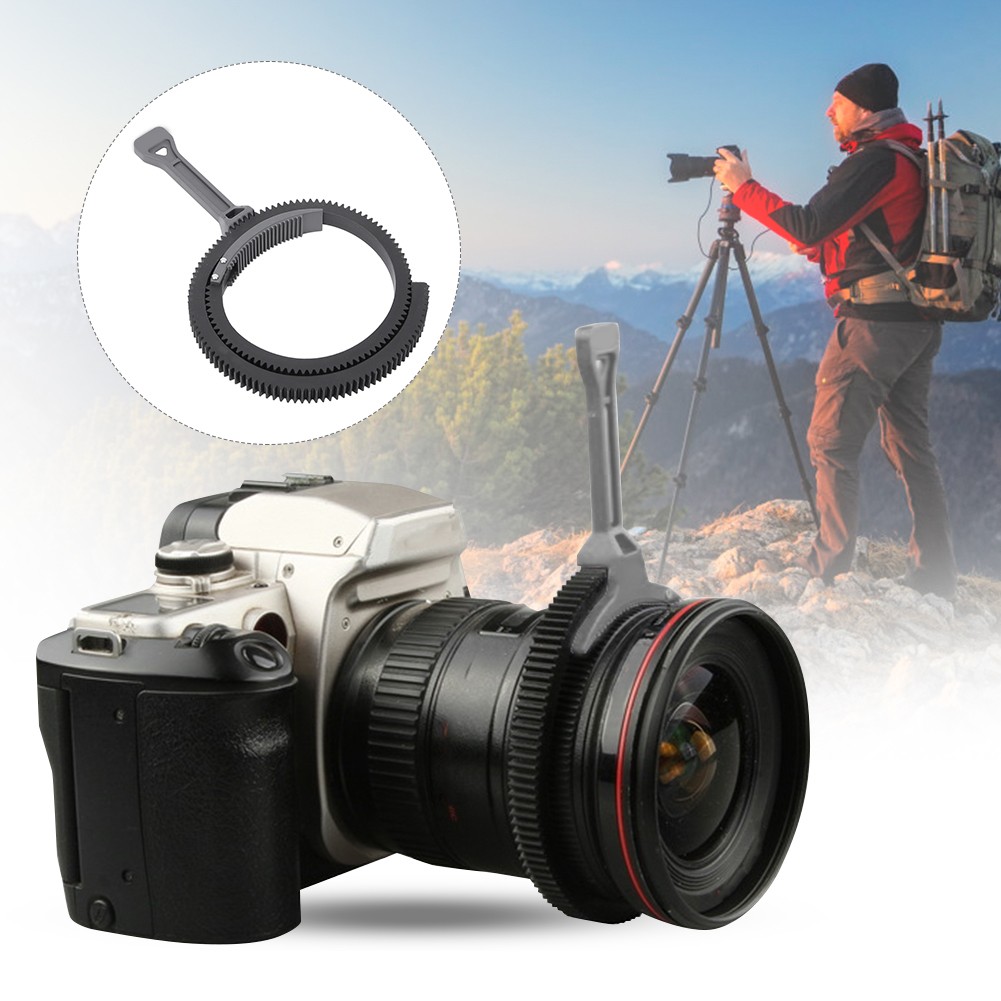 Plastic Durable Adjustable Zoom Follow Focus Focusing Handle Lever With Gear