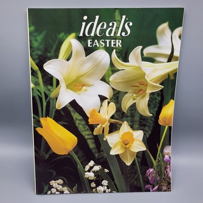 Vintage Ideals Easter 1995 Magazine Vol.52 No.2 March Poetry Art Poems Family