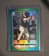 2026 Bowman Chrome Prospects Colby Shelton #BCP-144 Green Reptilian Refractor