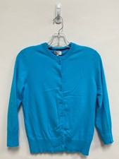 Crown  Ivy Size S Turquoise Cardigan Ladies Sweater