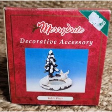Vintage-Ducks On The Pond-Merrybrite Decorative Accessory Table Piece Christmas