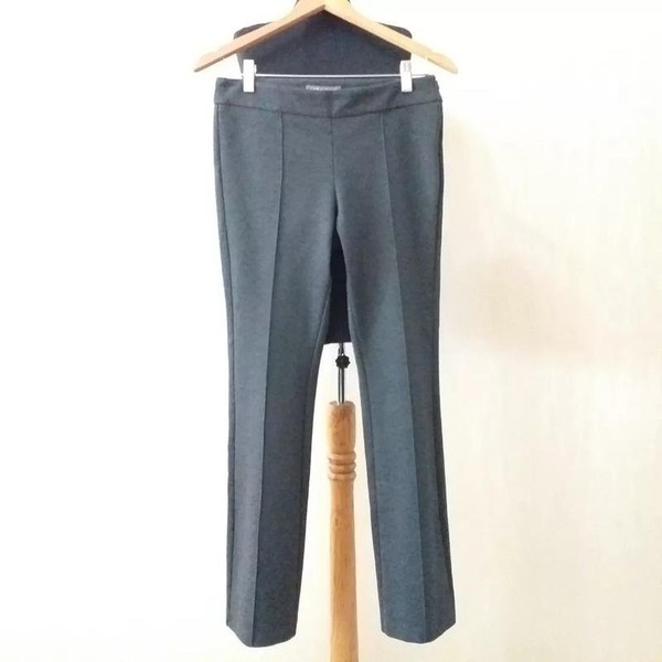 Women Laura Ashley Trousers Grey Viscose 36 / S /