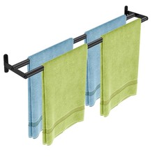 Double Towel Bar, 32 Inch Towel Racks for Bathroom, Stainless Steel Bathroom