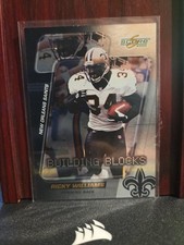 2000 Score 2000 Football Ricky Williams Building Blocks Insert #BB10 - Odds 1:17