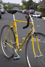 1972 Cinelli Speciale Corsa 55cm Vintage Original Cupertino Bike Shop yellow