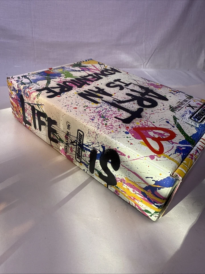 Mattel Creations Matchbox x Mr Brainwash 1964 Austin Mini Cooper S Graffiti NEW - Image 4 of 4