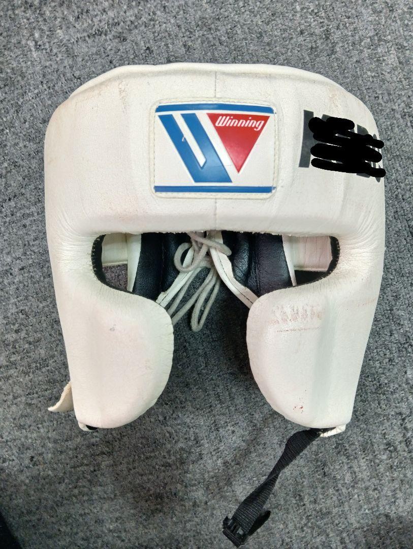 Winning FG-2900 ヘッドギア Mサイズ WINNING Boxing Face Guard Headgear # FG-2900 Black | KOZUJI