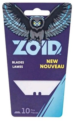 10pc Zoid Razor blades - A CUT ABOVE - Suitable For Most Utility Knifes - NEW