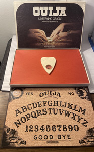 Vintage Ouija Board Mystifying Oracle William Fuld Parker Brothers Game 1972