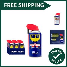 Multi Use Lubricant Spray 300ml 6-Pack, Wide and Narrow Smart Straw, Multipur... 28.33 per litre