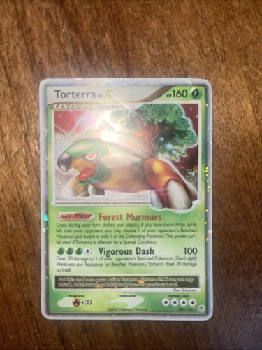Pokemon TCG Torterra lv X Holo Card 122/130