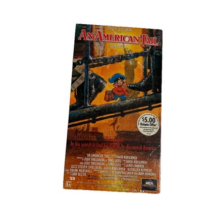 An American Tail (VHS, 1990 Release) NEW FACTORY SEALED 