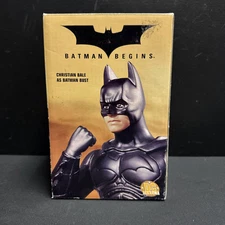 DC Direct Batman Begins Christian Bale As Batman Porcelain Bust