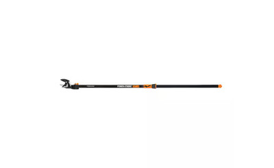 Fiskars Reach Stik 54 in. Tree Pruner Steel Cutting Rotate Bypass Blade Design