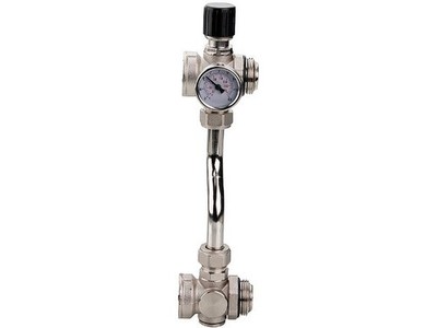 Differenziales Bypass-Ventil für Verteileranschluss 1'' mit Muffe 1/2'' (0, 2-0,