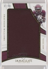2019 Panini Immaculate Collegiate Jumbos 7/99 Trayveon Williams #33 0b2