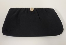 Vintage Harry Levine Black Clutch